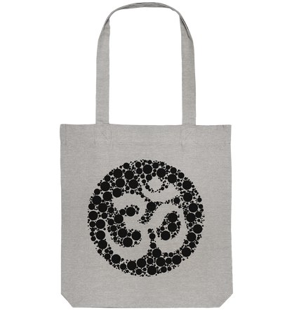 Om Black Pearls | Premium Organic Tote Bag
