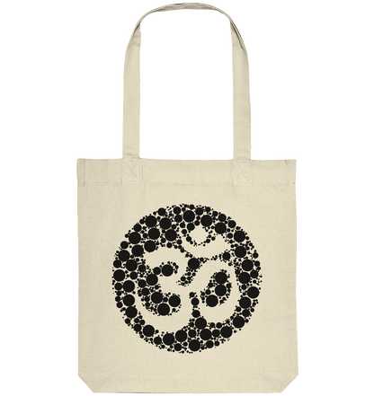 Om Black Pearls | Premium Organic Tote Bag