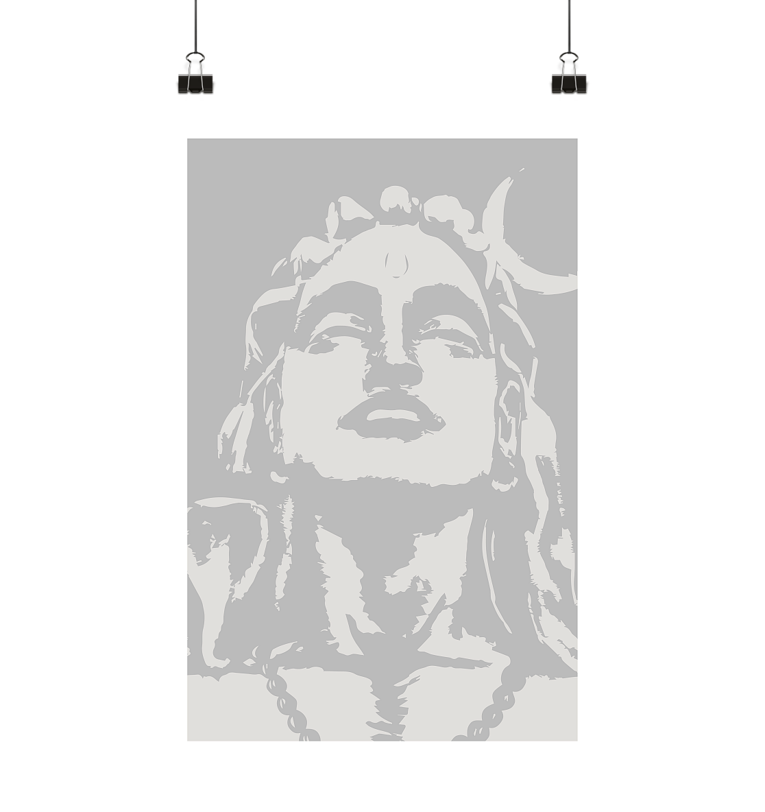 Shiva | Art Print Poster Din A1 (portrait)