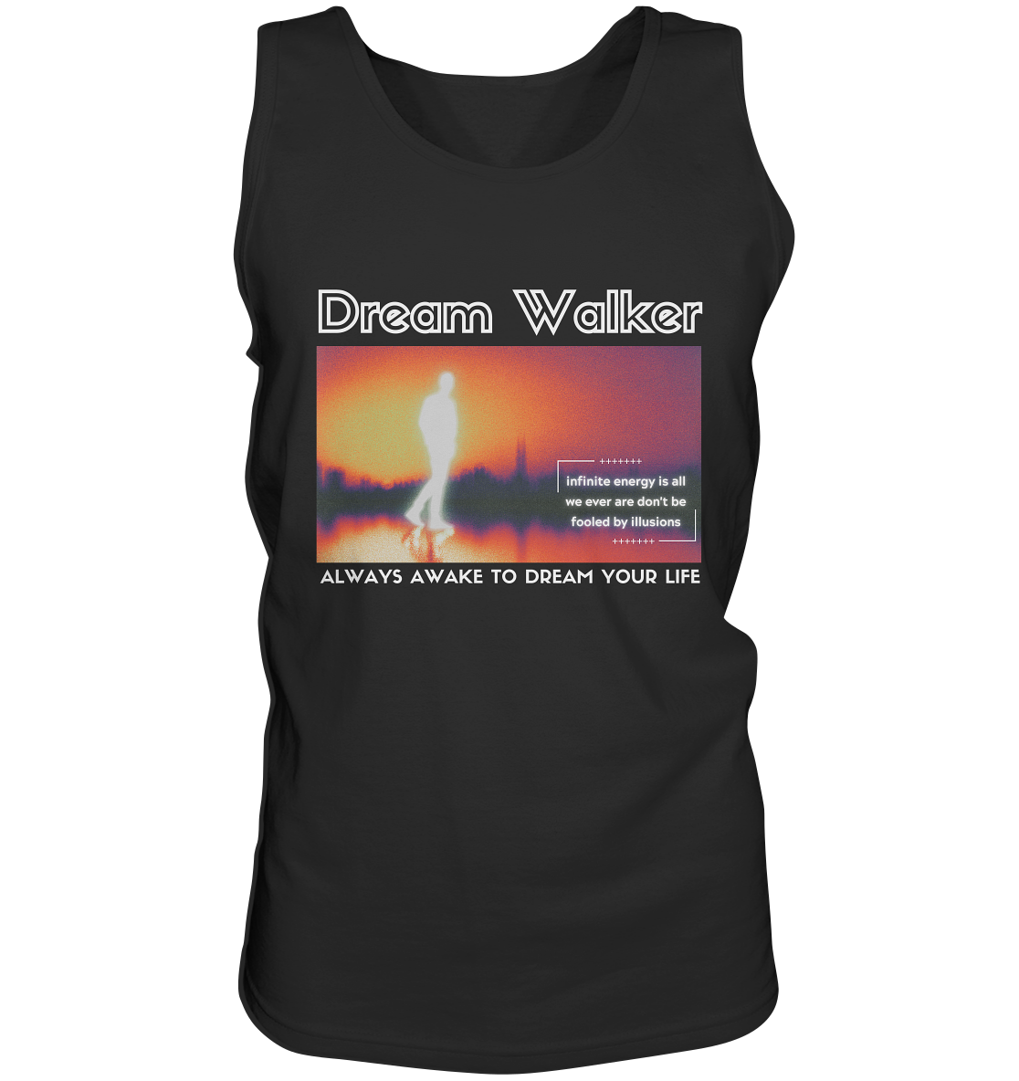Dream Walker | Premium Cotton Mens Tank Top