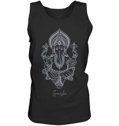 Ganesha's Blessings | Premium Cotton Mens Tank Top