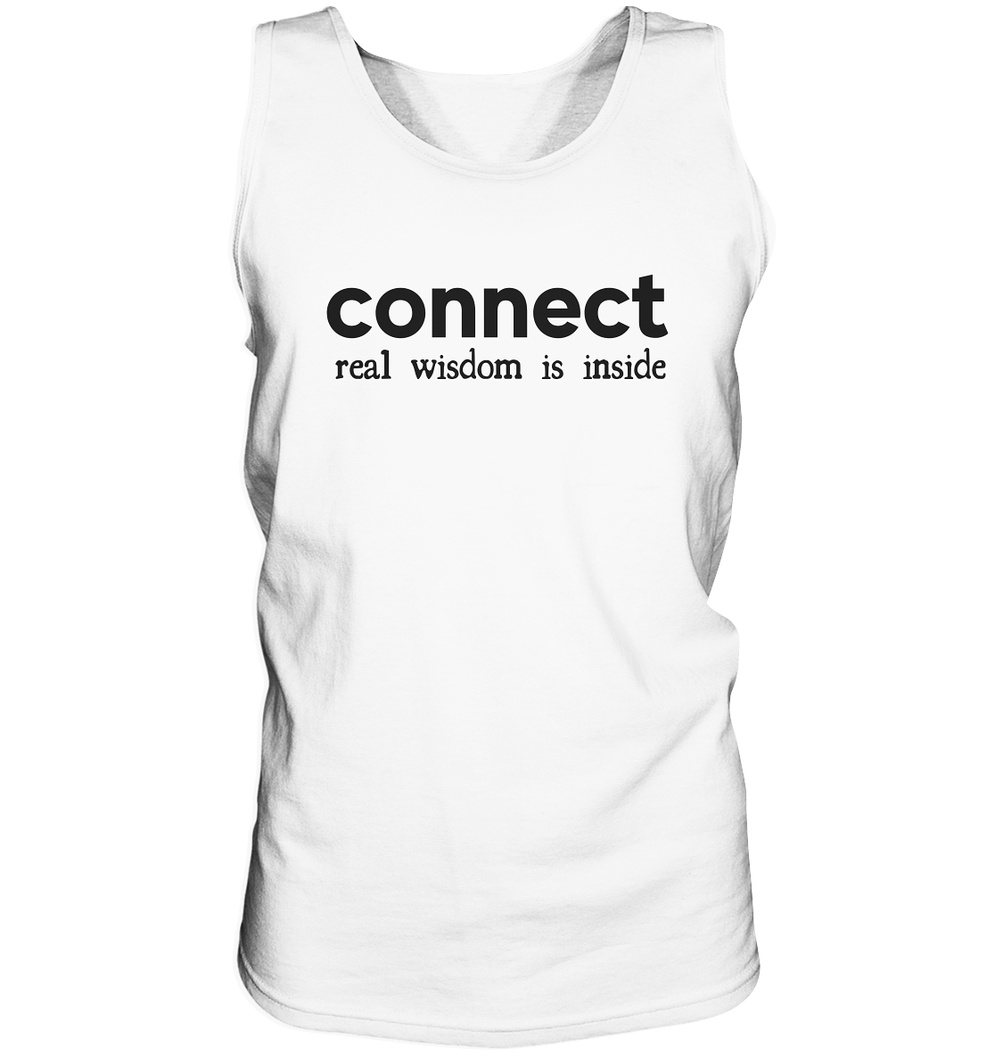 Connect | Premium Cotton Mens Tank Top